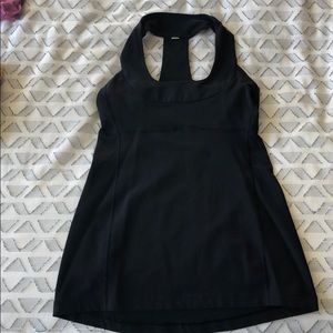 Black Lululemon tank top